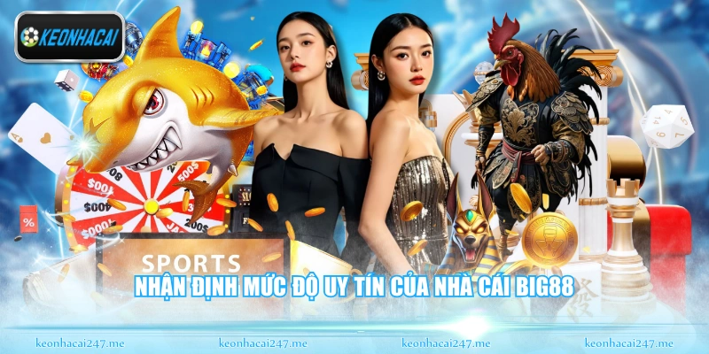Big88 - Hệ Thống Cá Cược Uy Tín Và Xanh Chín Hiện Nay 1 Nhận định mức độ uy tín của nhà cái Big88