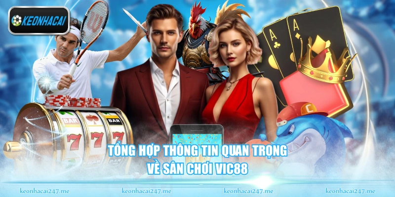 Vic88 - Thiên Đường Cá Cược Uy Tín Đẳng Cấp Hàng Đầu 1 Tổng hợp thông tin quan trọng về sân chơi Vic88